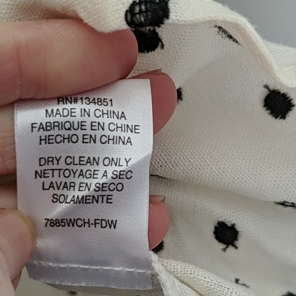 WAYF | Polka Dot Wrap Top Ruffle Sleeve - Picture 10 of 12